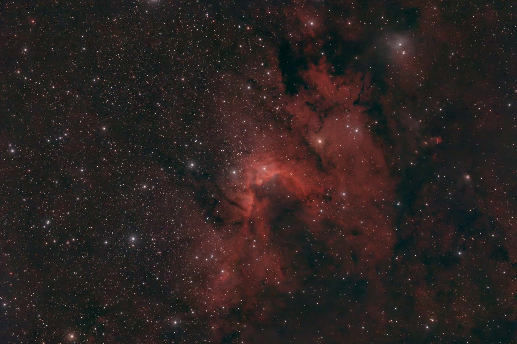 C9 in Cepheus, the Cave Nebula