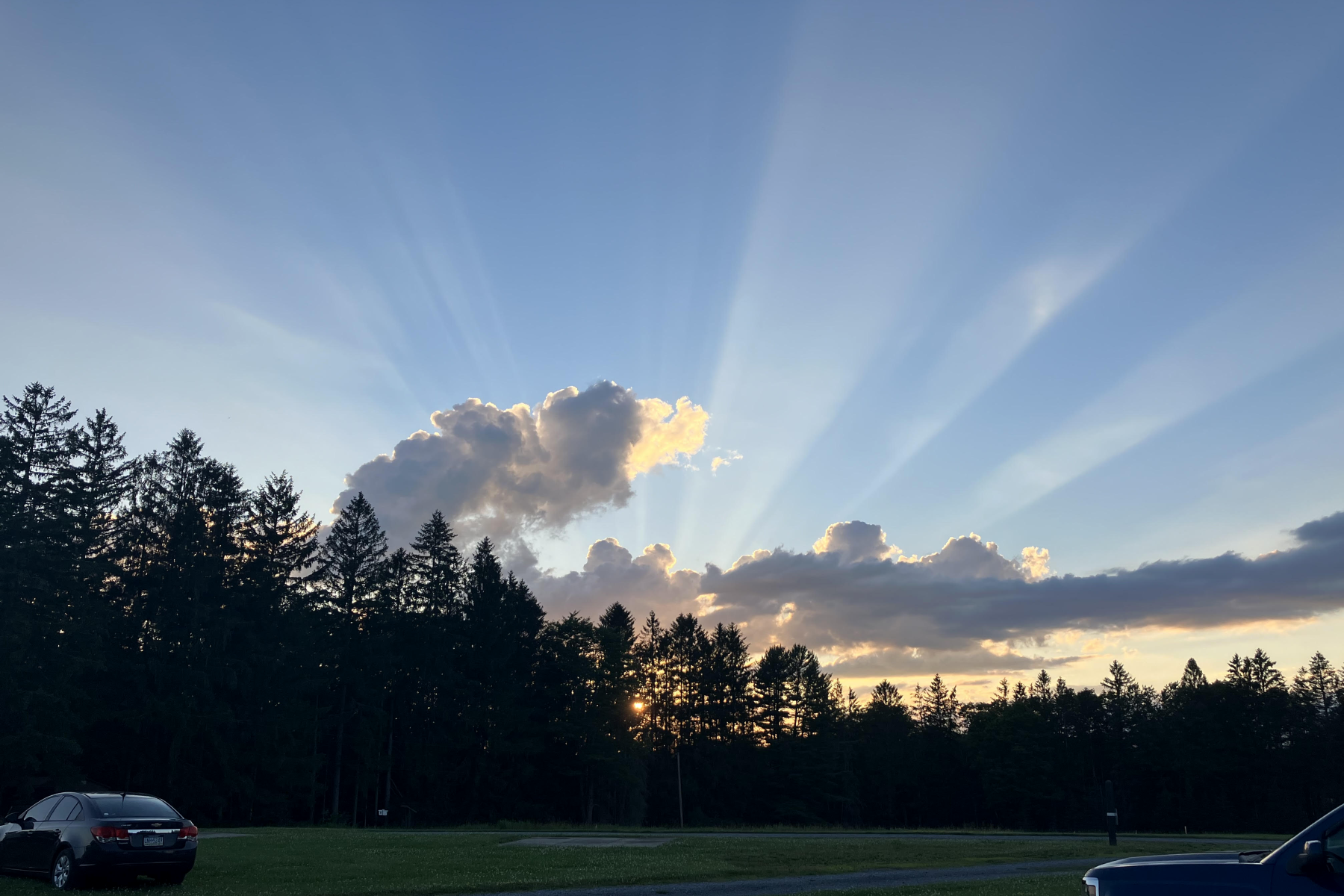 Cherry Springs Crepuscular Rays