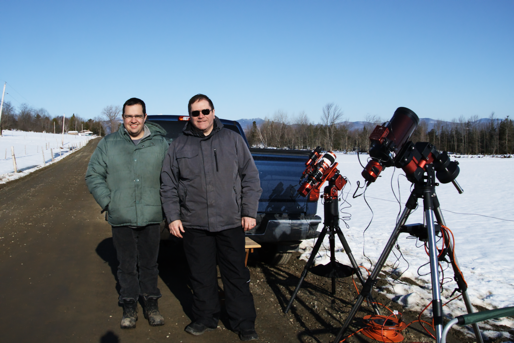 Eclipse Day Telescopes