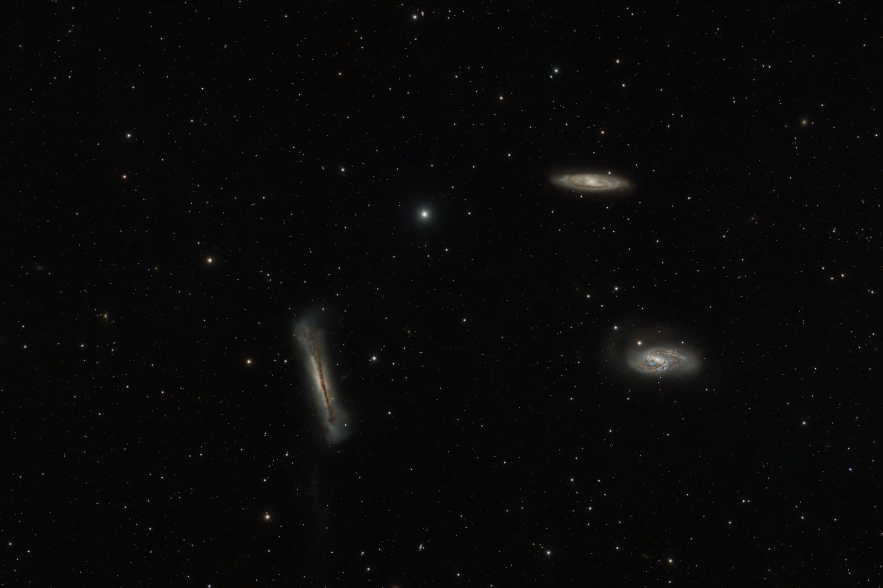 M66, The Leo Triplet