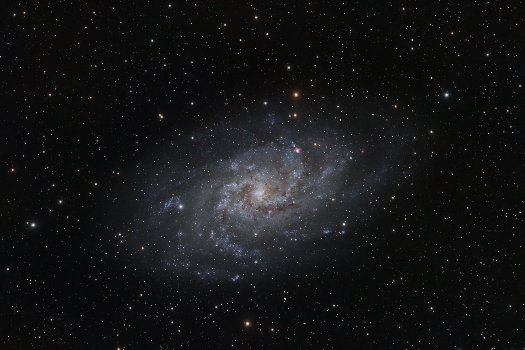 M33 in Triangulum, the Pinwheel Galaxy