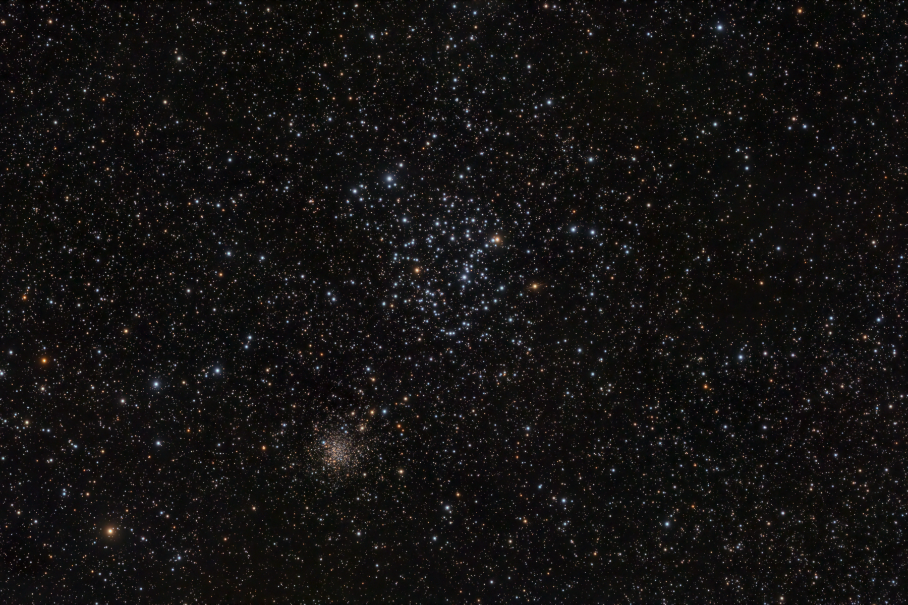 NGC 2168 in Gemini, M35