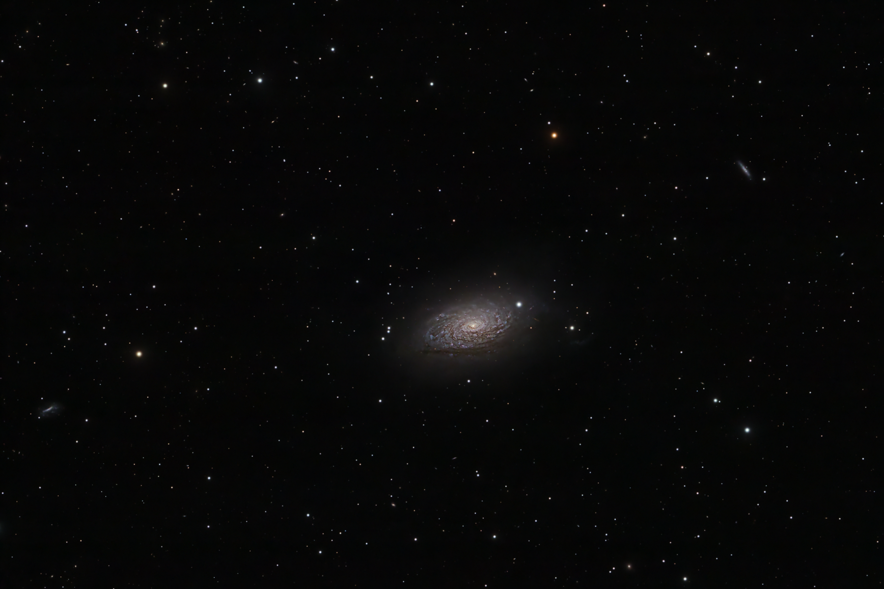 M63 in Canes Venatici, the Sunflower Galaxy