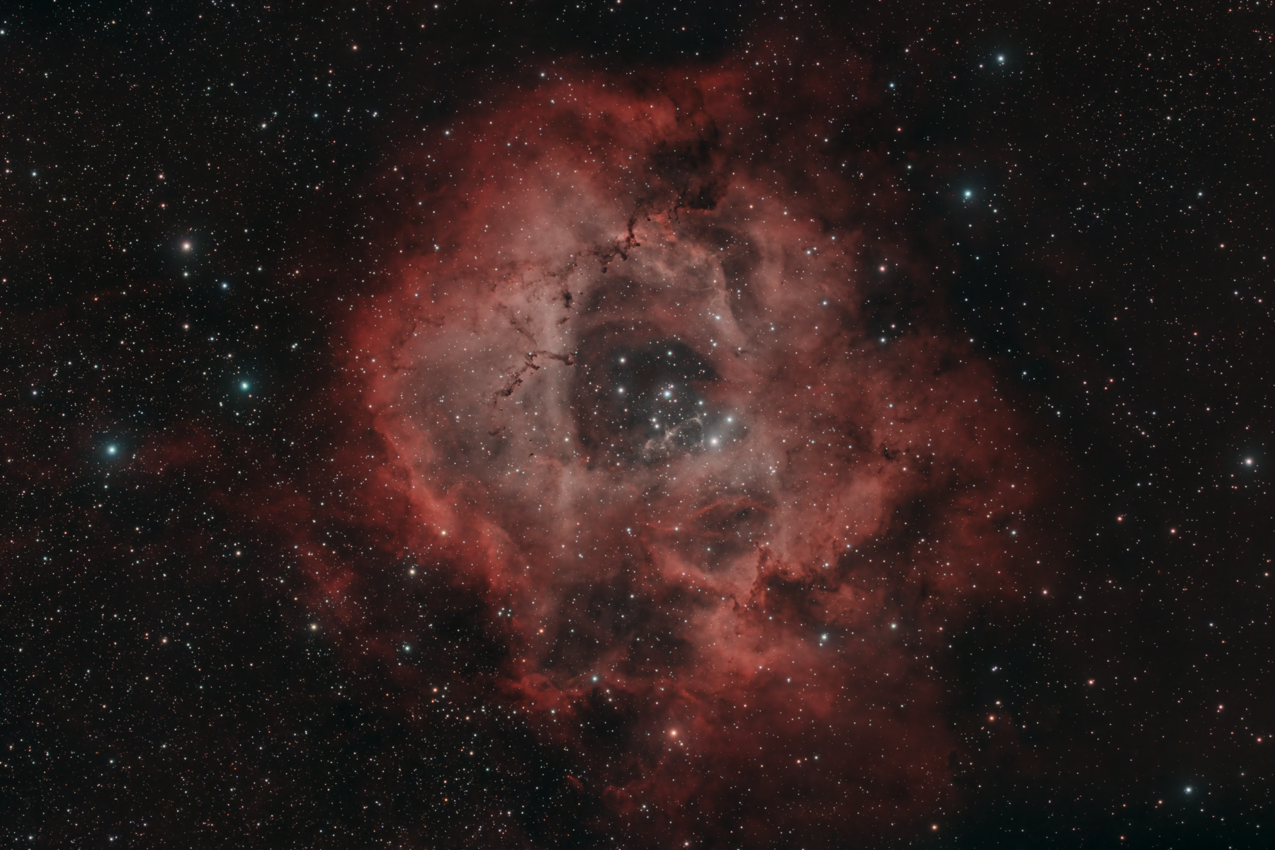 NGC 2237, the Rosette Nebula