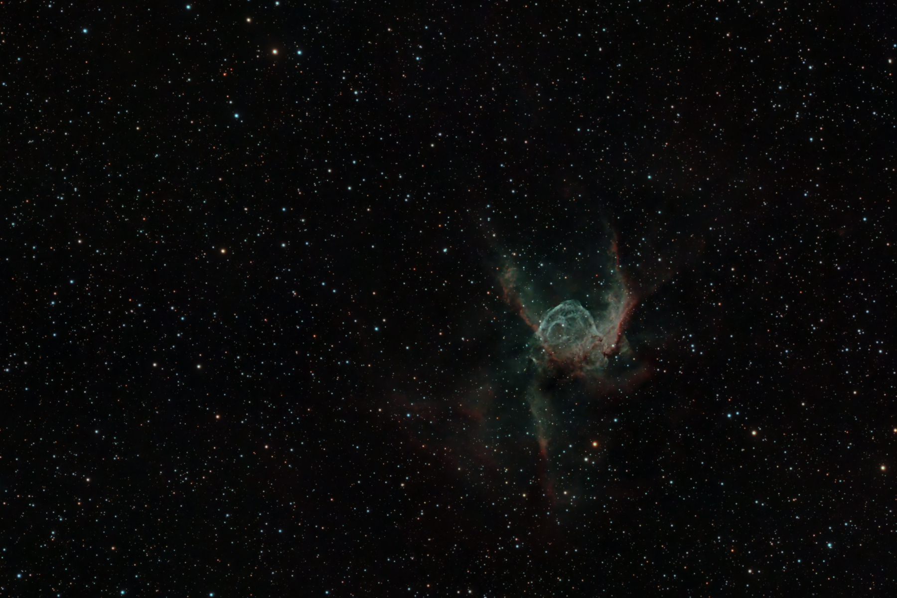 NGC 2359, Thor's Helmet