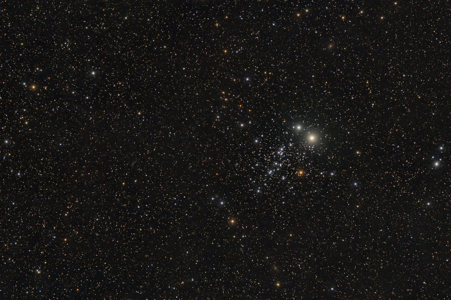 NGC457 in Cassiopeia, Owl Cluster