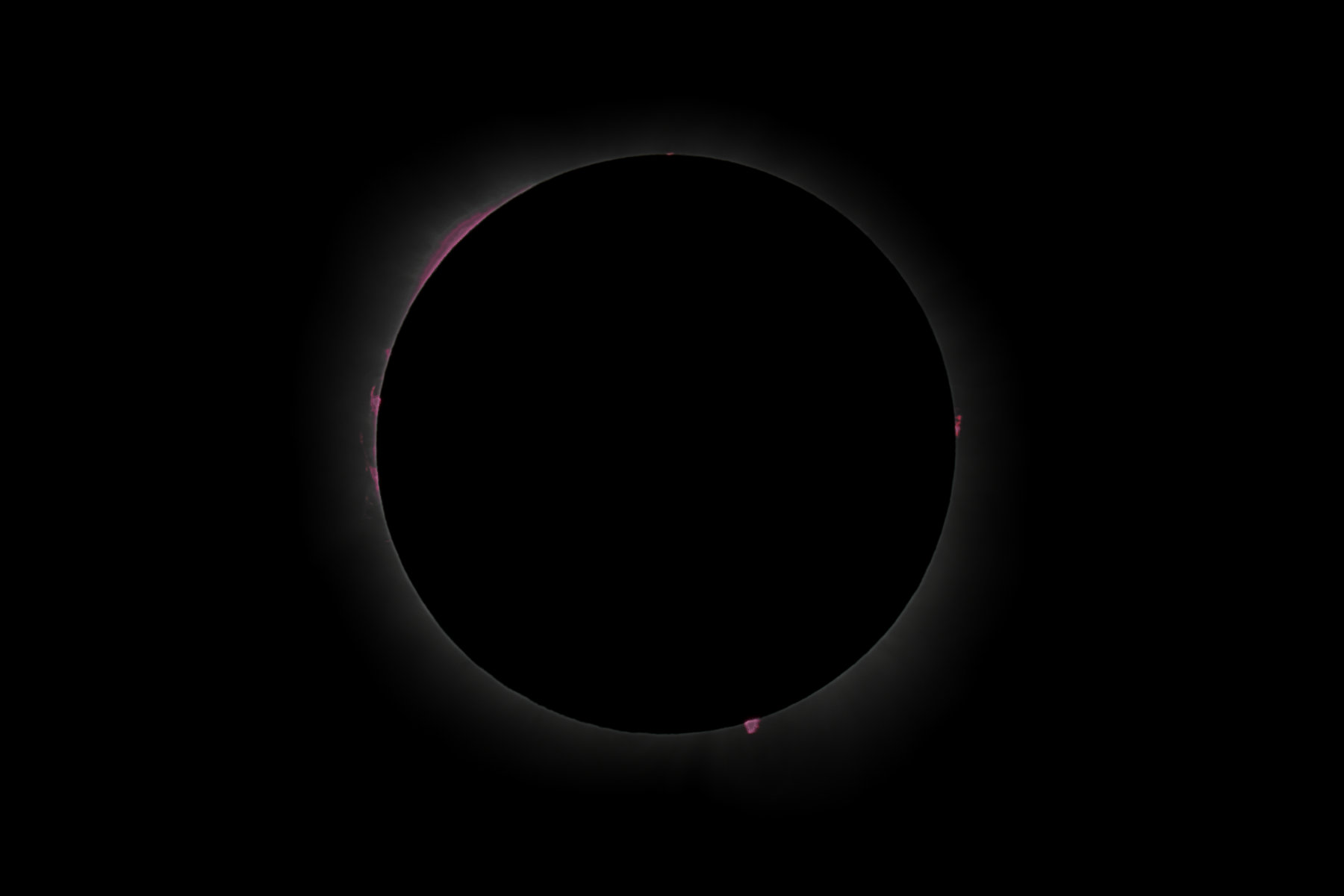 8 April 2024 prominences