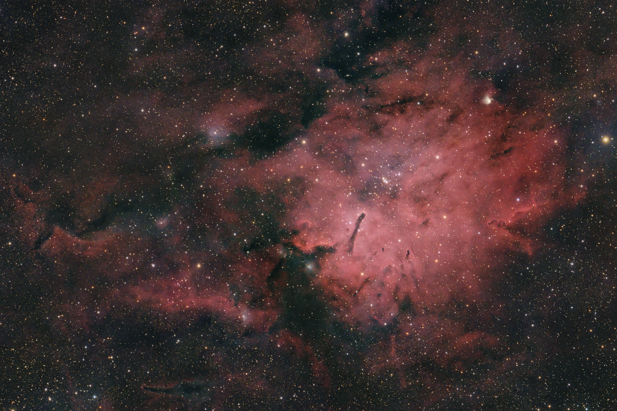 NGC 6820 and NGC 6823