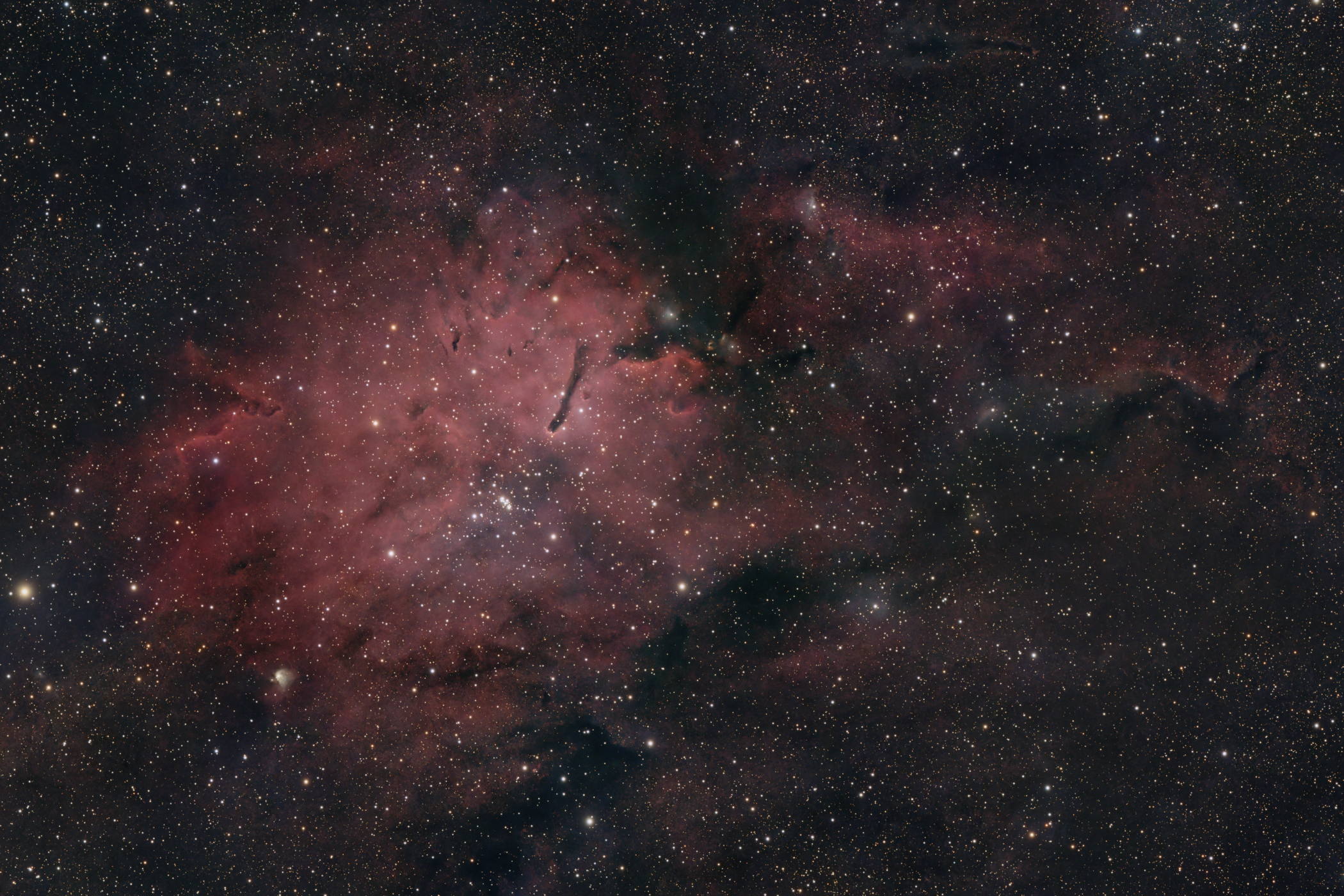 NGC 6820 and NGC 6823